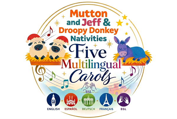 Christmas music and choir illustrations